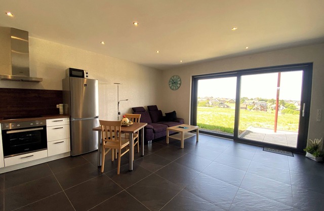 Quiet vacation apartment by the pond Pet-friendly in Schmidt