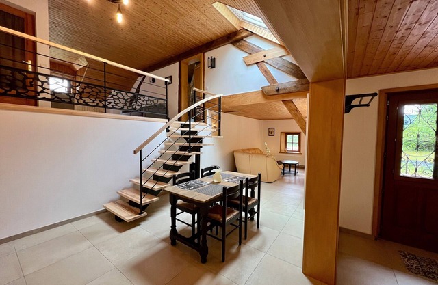 Quiet Vosges Cottage for 4 with Terrace and Children's Area