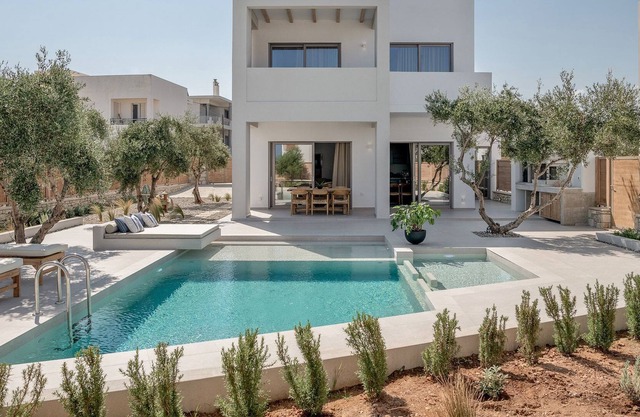 R 1484 Elichrisos Villa with private pool with Garden View, Pool View & Welcome Drink.
