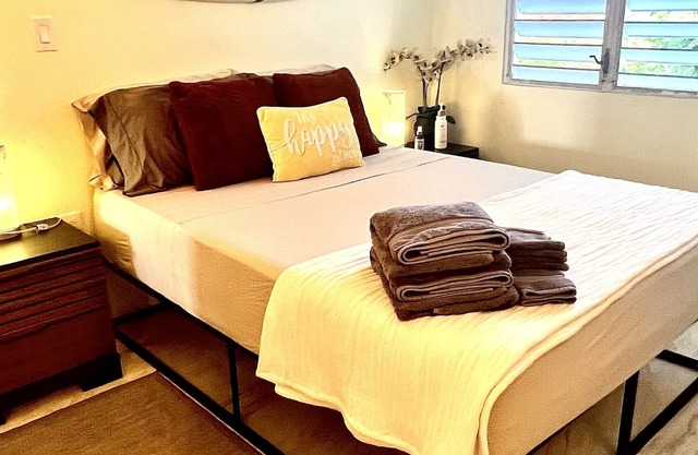 Rain Forest Edge with an Ocean View, close proximity to many island activities!