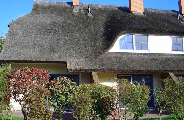 Reetdachhaus Malve 3 im Feriendorf Puddeminer Wiek