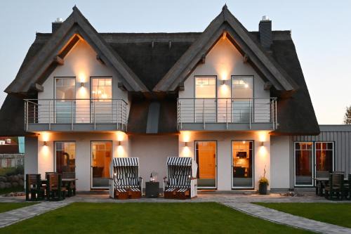 Reethaus "Meeresrauschen" für 4 Personen Käpt'n Jan Glowe