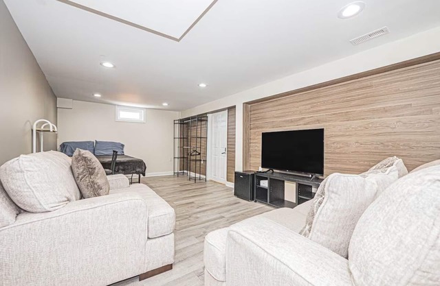 Relax and Recharge in a Cozy Basement Studio Space