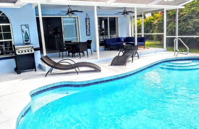 Relax in our PRIVATE Pool at Water View Villa