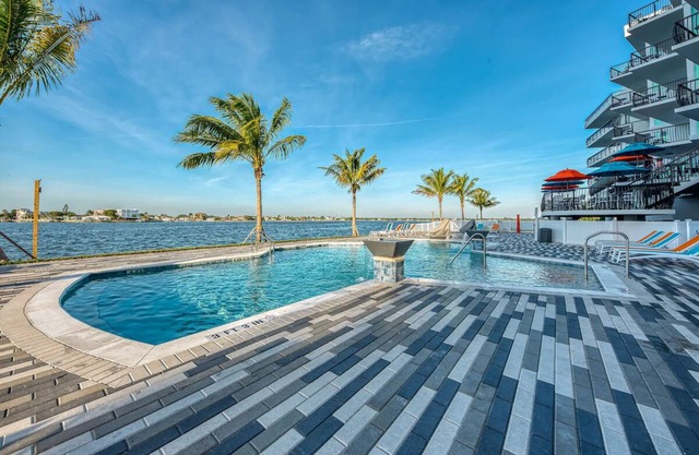 Relaxing Beachfront Suite with Sunset Views | Pool, Full Kitchen & Balcony!