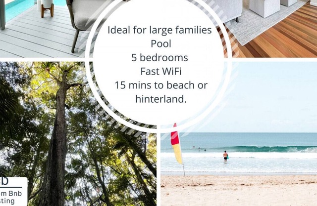 Relaxing oasis ideal for groups. Pool, AC, Wi-Fi