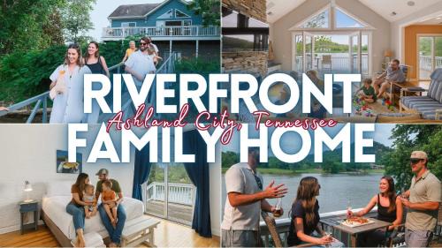 Relaxing Riverfront Family Escape w Private Dock