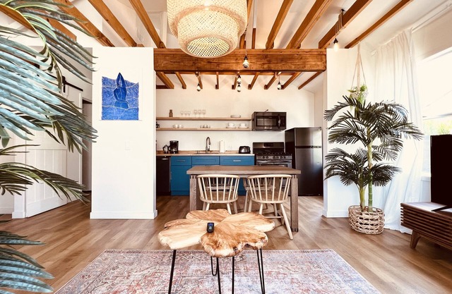 Renovated and designed by an LA based architect with a wonderful front yard.