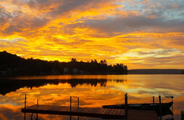 Rent a log home on a private peninsula on Northwood Lake. Enjoy Paradise!