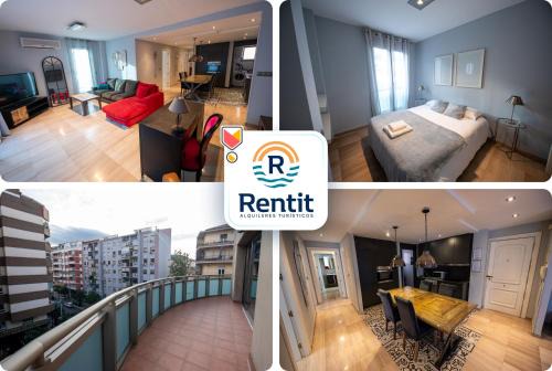 RentitSpain Ático Moderno y Céntrico con balcón curvo en Jaén