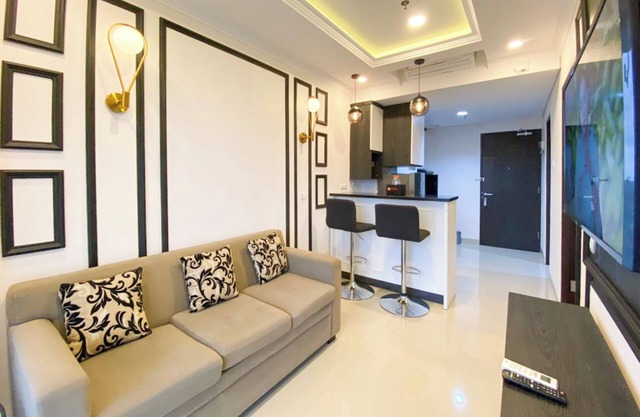 Restful And Elegant 1Br Patraland Amarta Apartment
