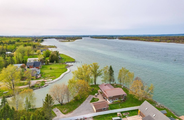 Riverfront Sault Ste Marie Home w/Dock!