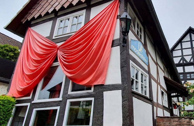 Romantic half-timbered house in the Weserbergland
