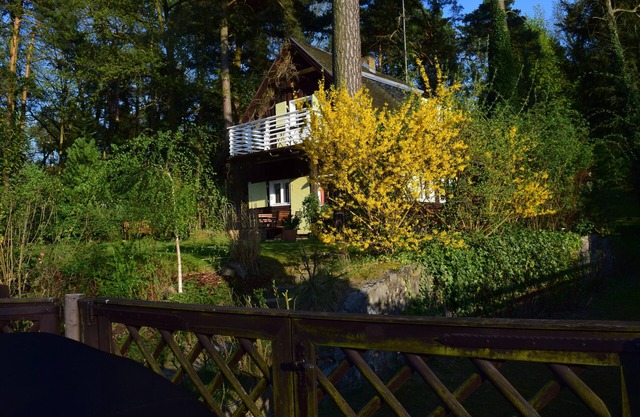 Romantic house with lake view. Large garden