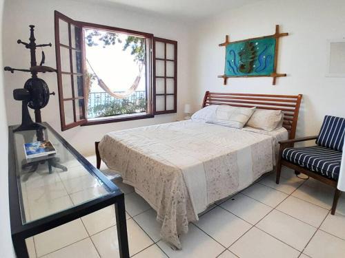 room with a view of the ocean