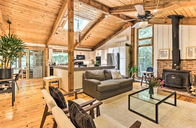 Rustic-Chic Home w/Decks: Pool + Lake Access