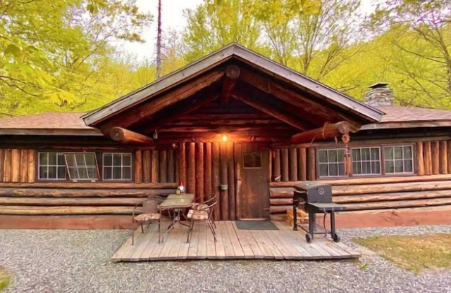 Rustic Log Cabin #4 - “Brookside”
