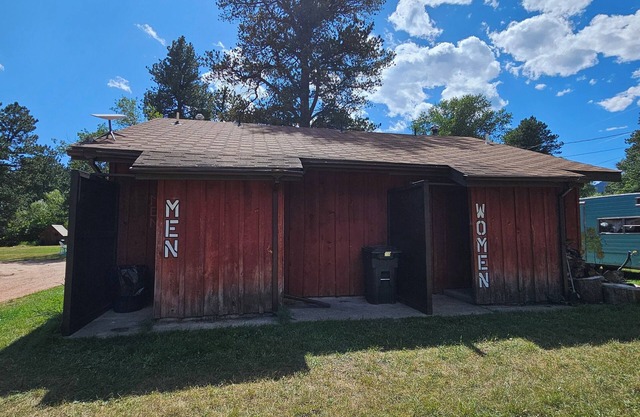 Rustic "Moose" Tipi at the foothills of the Bighorns in Story, WY