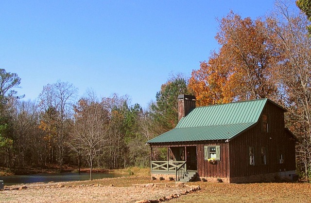 Rustique Cabin at Briarcreek Farm, Downstairs Only, Sleeps 4