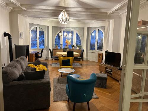Séjour entre ville et montagnes Appartement 100m2