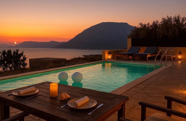 Samos Gem with Private Pool - Mandilada Village