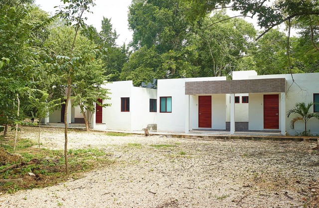 Santa Clara Ecological Reserve. Exclusive hotel in the jungle. Valladolid Yucatan.