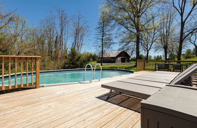 Saugerties Manor: Family Friendly Home w/Fire Pit, Pool, Hot Tub, Close to Hunter Mtn