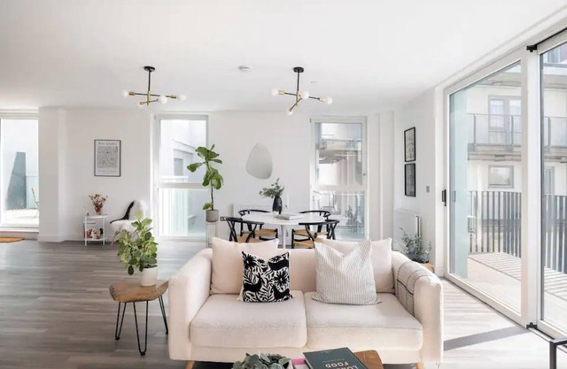Scandi Style Flat in London with Private Terrace