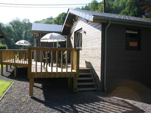 Scenic chalet in Vieuxville with terrace