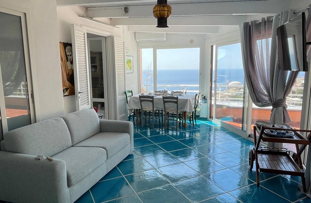 Scenic view on Positano