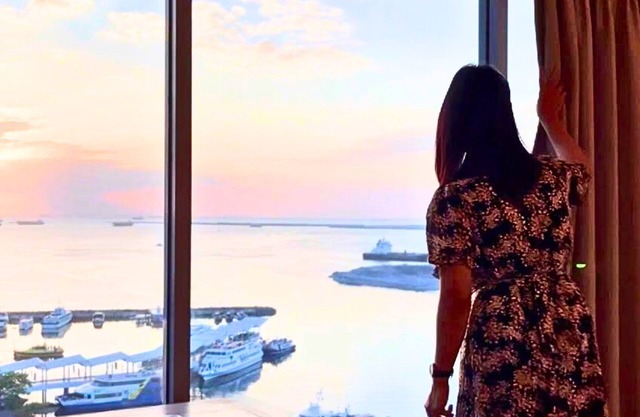 Seaside Escape in Front of US Embassy