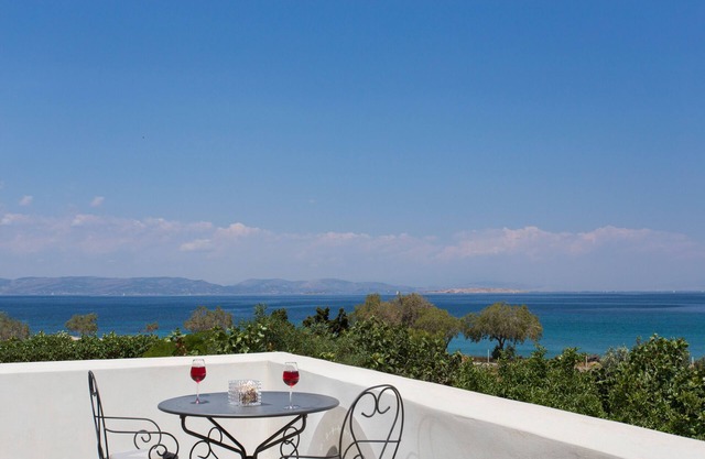 Seaside Luxury Villa with Terrace in Aegina Island | Aneli Villa Aegina