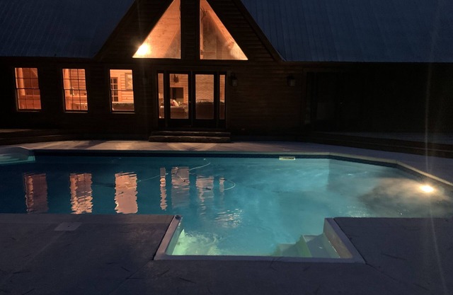 Secluded, Peaceful Cabin Home With Pool