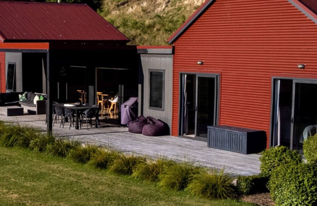 Secluded Vineyard Villa, one of nBookabach’s 2025 Holiday Homes of the Year