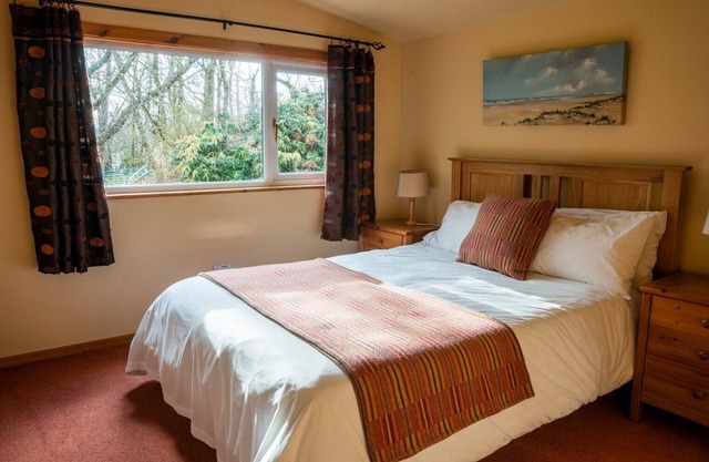 Self-Catering log cabin near Plockton and the Isle of Skye secluded, well equipped and dog friendly.