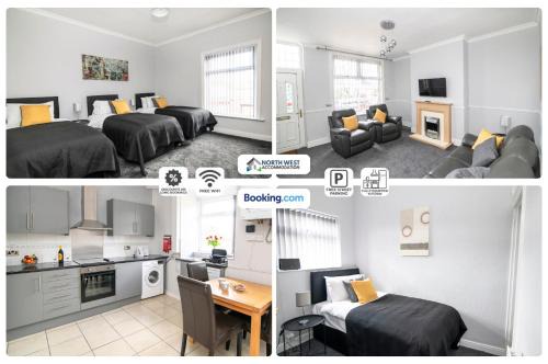 Serviced 2BR Home in Bolton Near Manchester