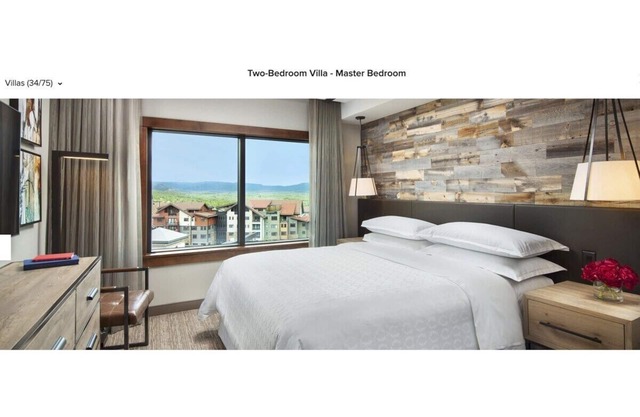 SHERATON STEAMBOAT 2BR VILLA. Ski-in/Ski-out! 12/27/25 to 1/3/26. NEW YEARS WEEK