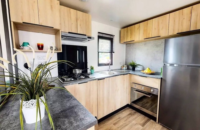 Siblu – The Reserve * - Mobil home Serenity 3 hp Premium with air conditioning 8 people