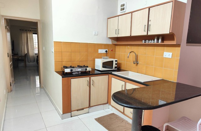 Single Bedroom Apartment with WiFi and AC in vibrant Bengaluru