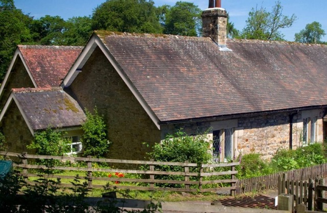 Single storey cottage for four guests in the grounds of Haughton Castle, Northumberland