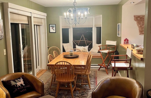 Ski on/off Snow Creek Condo at Sugarbush Mountain Resort.