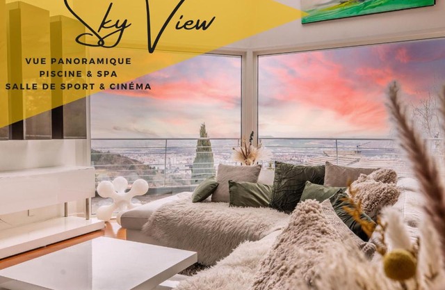 Sky view cinema, piscine, Spa