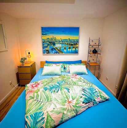 Skylineblick Doppelzimmer