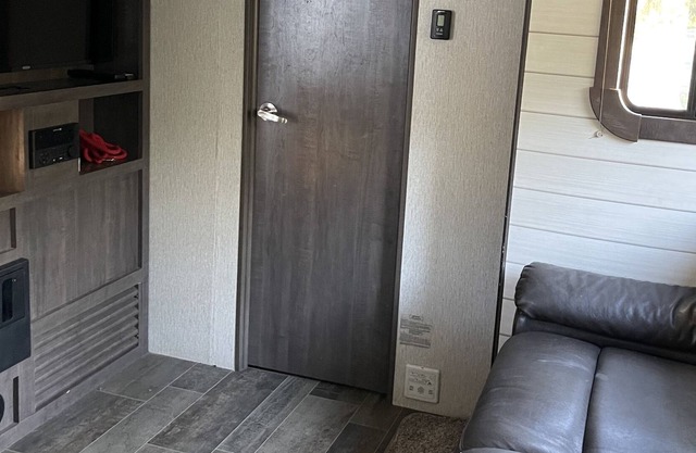 Sleeping next to the creek