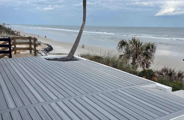 Sleeps 9 right on the Beach.