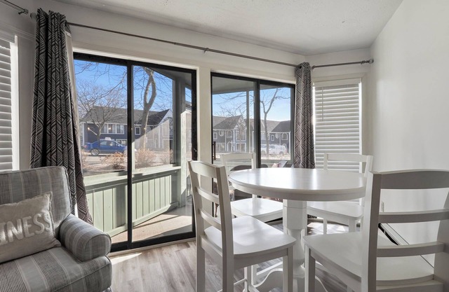 Small dog friendly | Downtown Charlevoix Condo | Indoor/Outdoor Pool