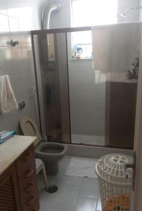 Sofa cama em sala adaptada com Ar condicionado