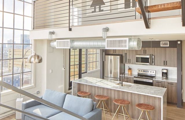 Sonder The Tidewater | Lofted Three-Bedroom Apartment w/ Rooftop