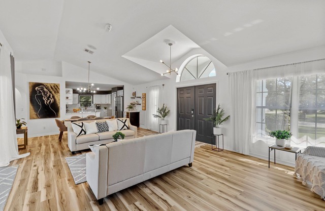 Spa like relaxing vacation house .