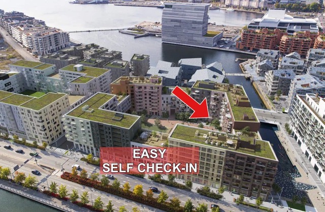 Spacious 1BR apt in prime area, Bjørvika, near Oslo S